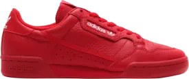 Adidas Atmos x Continental 80 'Scarlet' sneakers, red