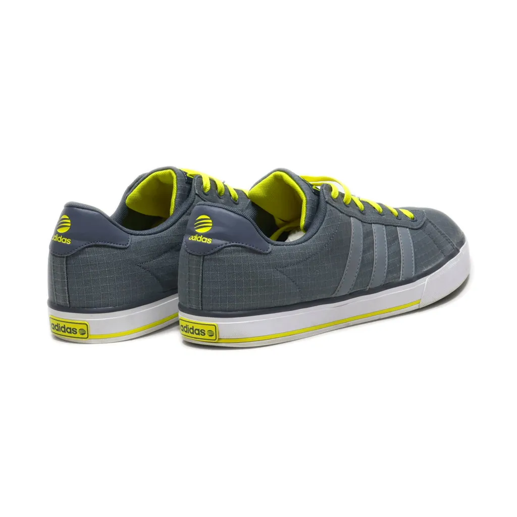 Adidas Neo Low-Top Sneakers Leather Grey Colour For Men