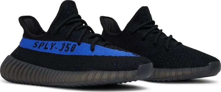 Adidas Yeezy Boost 350 V2 Kids 'Dazzling Blue' Sneakers, Blue