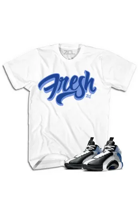 Air Jordan X Fragment "Fresh" Tee Sport (Blue)