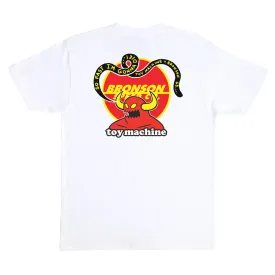 Bronson Speed Co Bronson x Toy Machine T-Shirt - WHITE