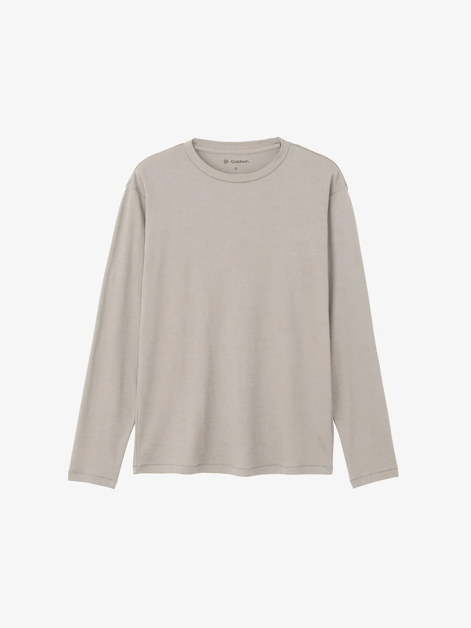 Cotton Covered Yarn Smooth L/S T-shirt