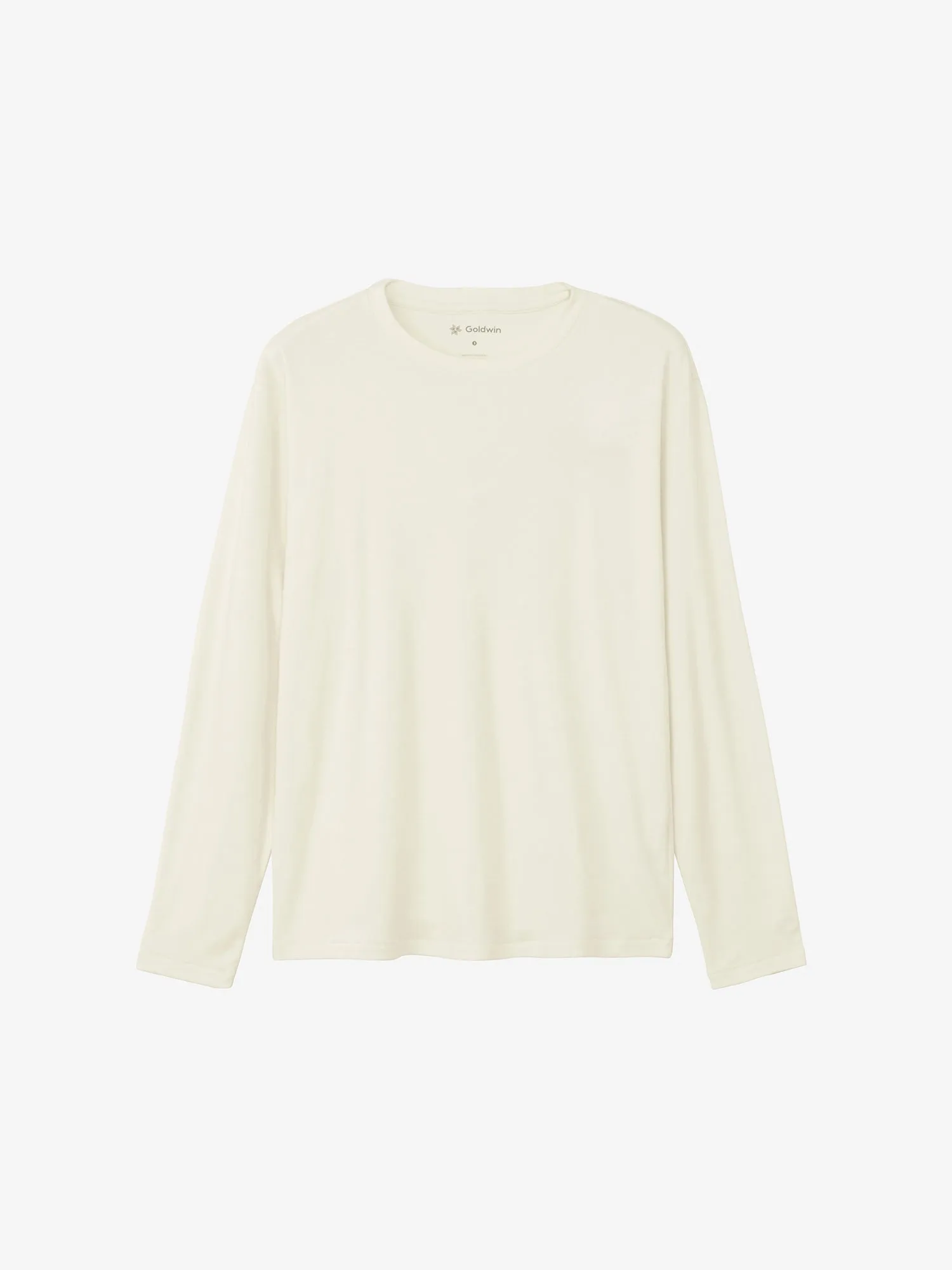 Cotton Covered Yarn Smooth L/S T-shirt