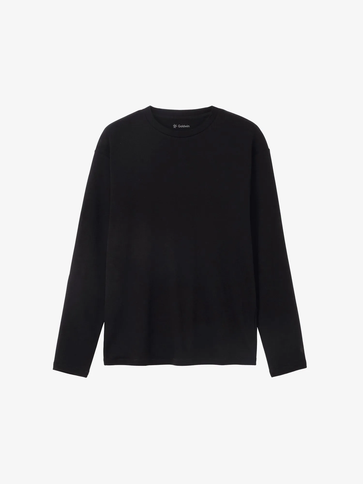 Cotton Covered Yarn Smooth L/S T-shirt