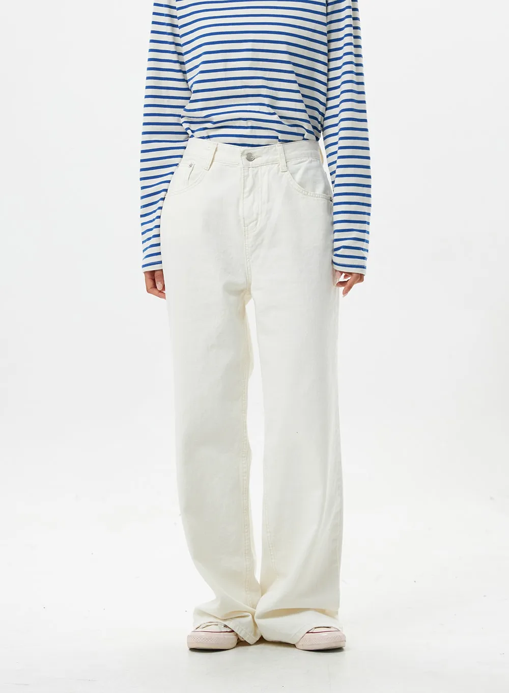 Cotton Wide Fit Pants OS321