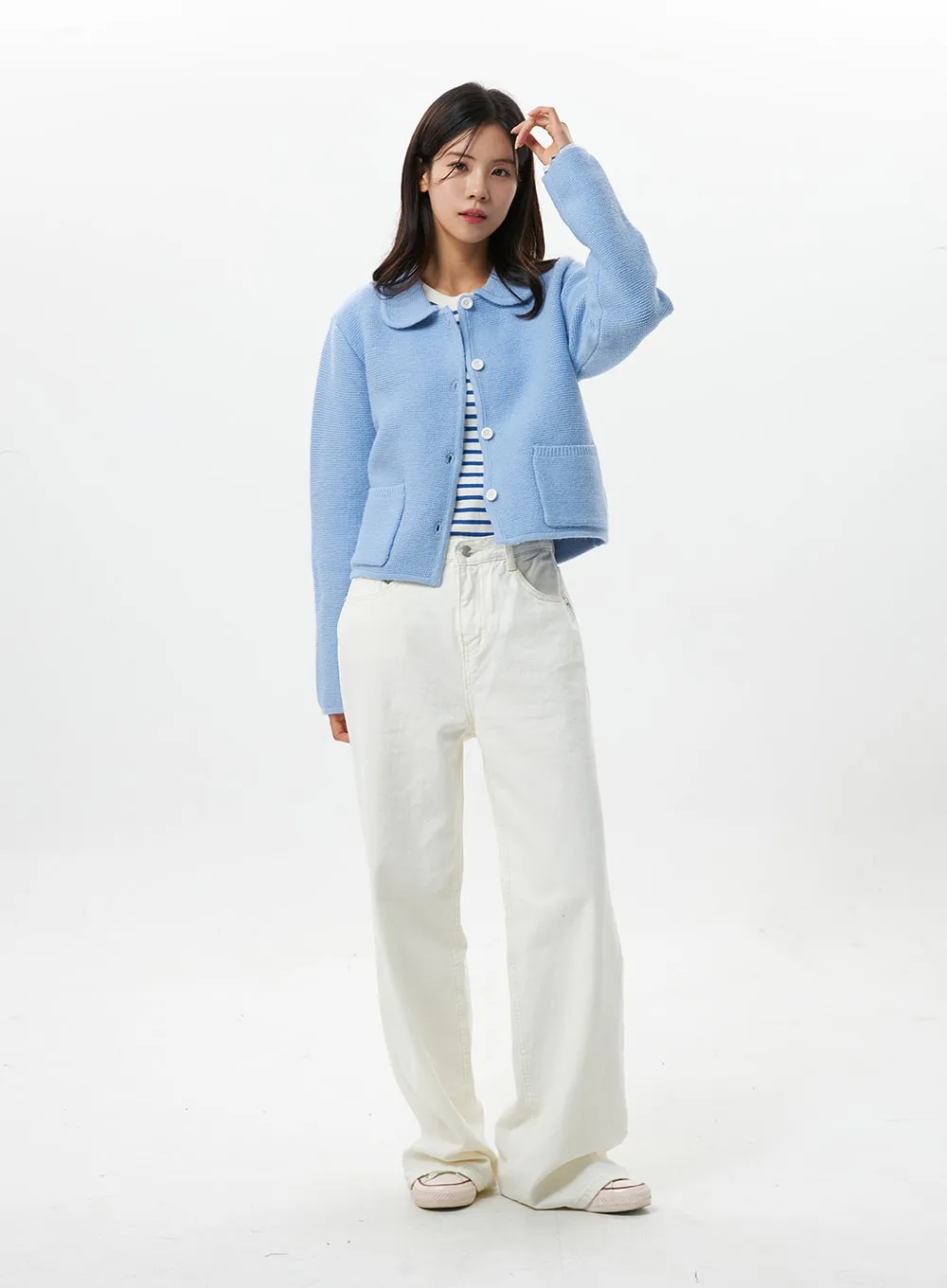 Cotton Wide Fit Pants OS321