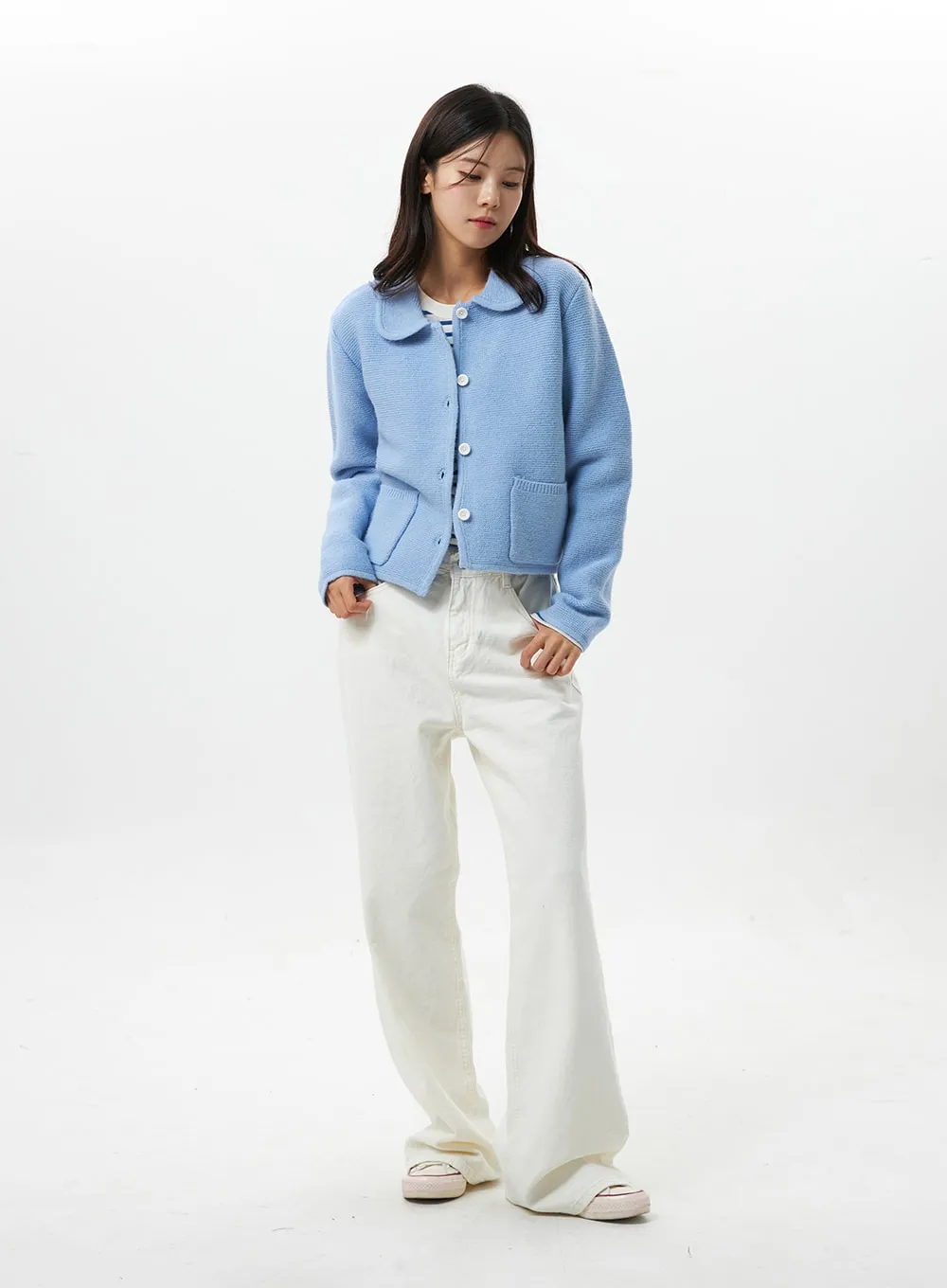 Cotton Wide Fit Pants OS321