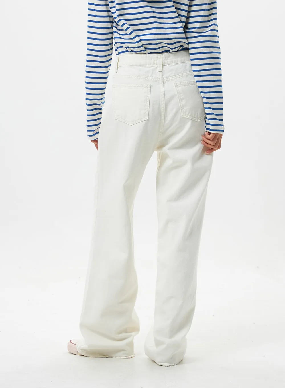 Cotton Wide Fit Pants OS321