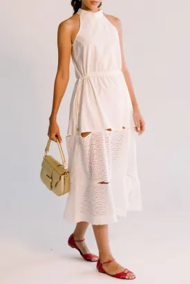 Cristel Dress - White