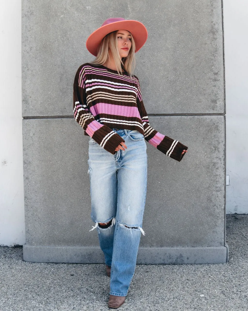 Daniella Multi Striped Sweater - FINAL SALE