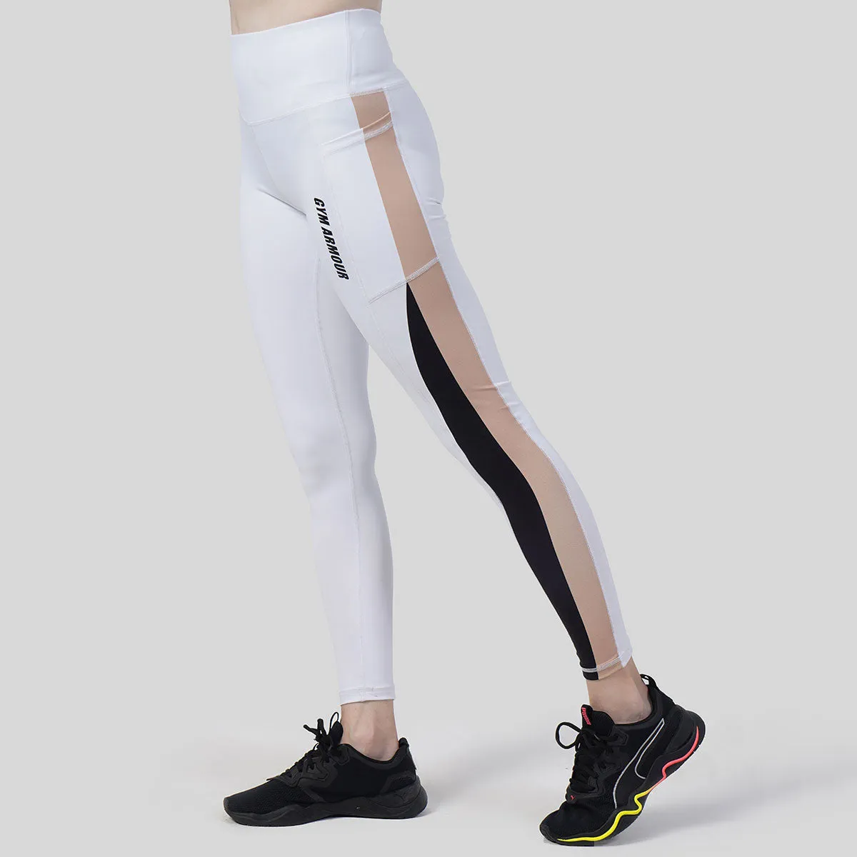 E3 Fitness Leggings (White)