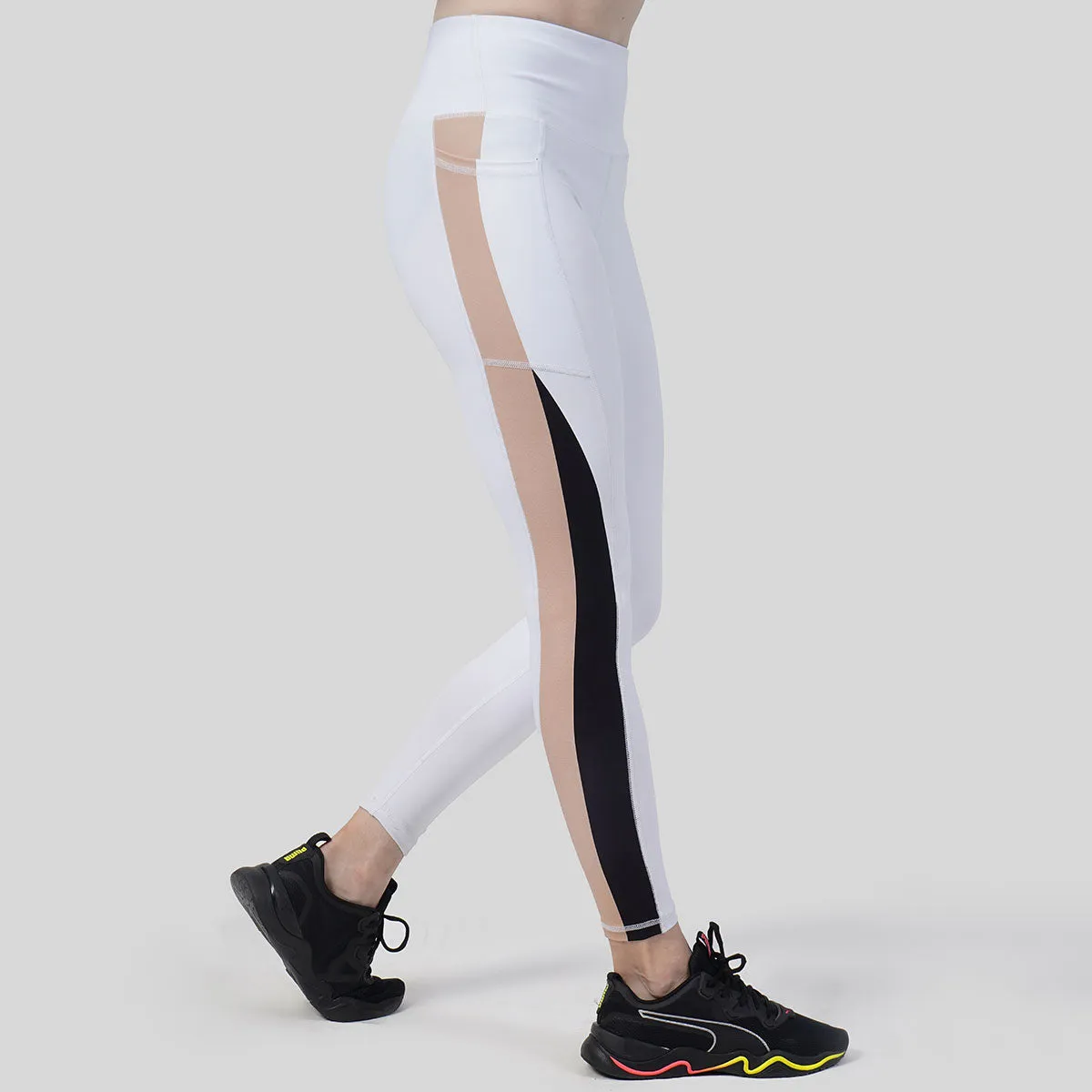 E3 Fitness Leggings (White)