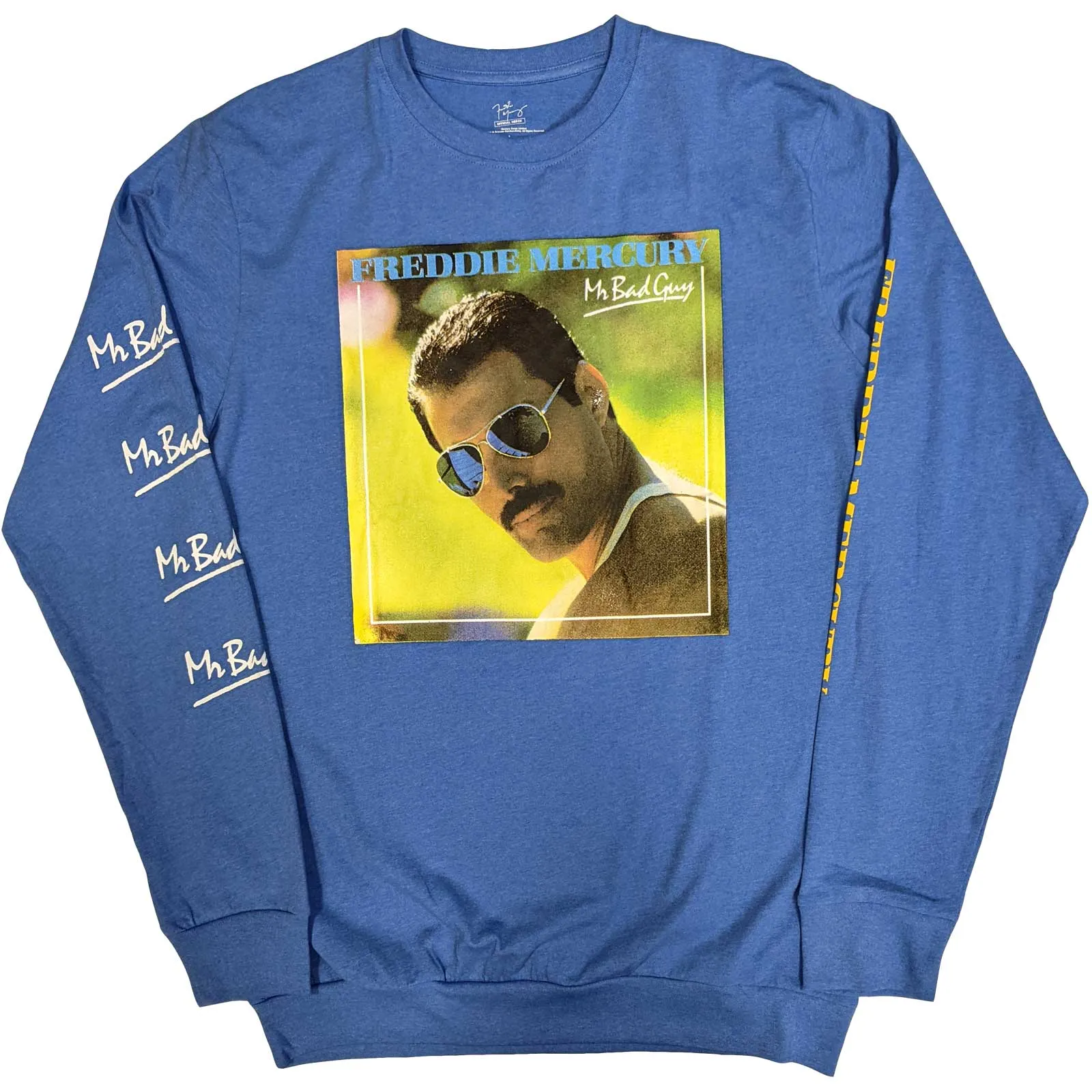 Freddie Mercury Unisex Long sleeved T-shirt - Mr Bad Guy