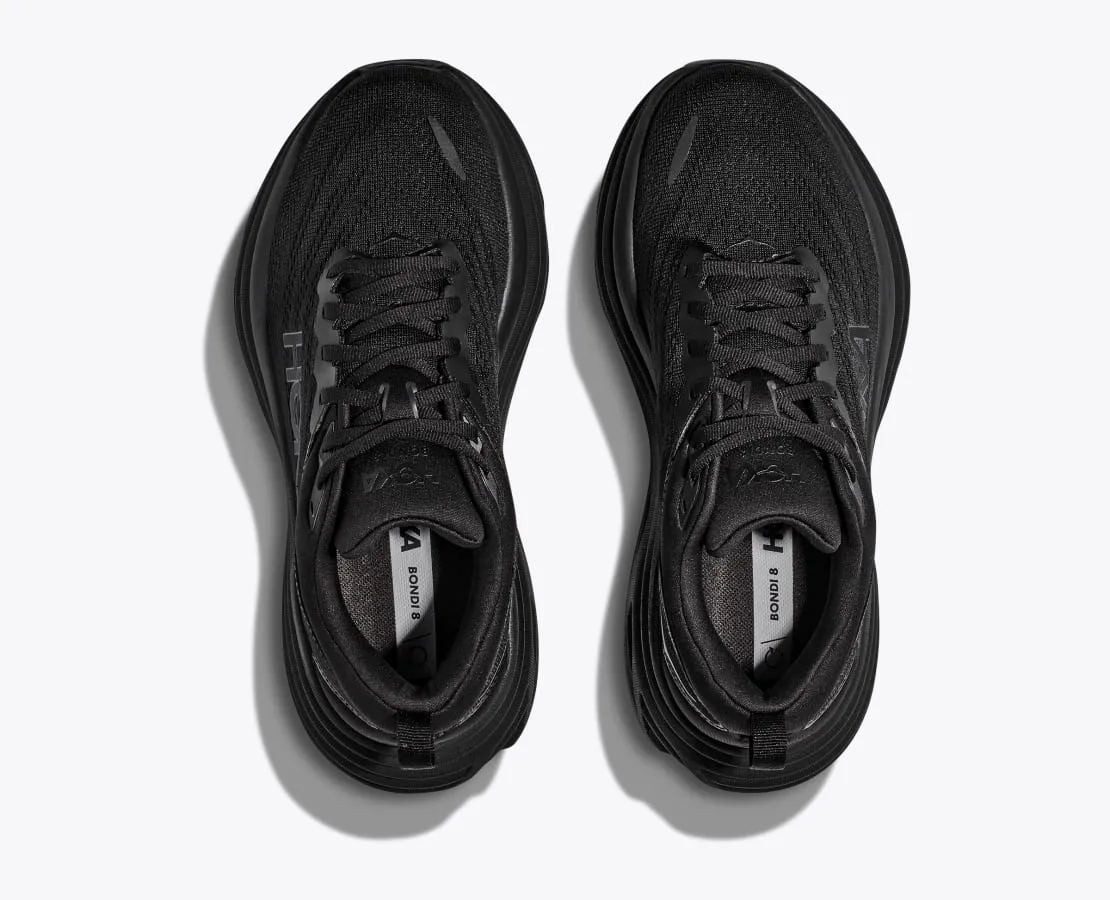 Hoka Men's BONDI 8 - Black / Black