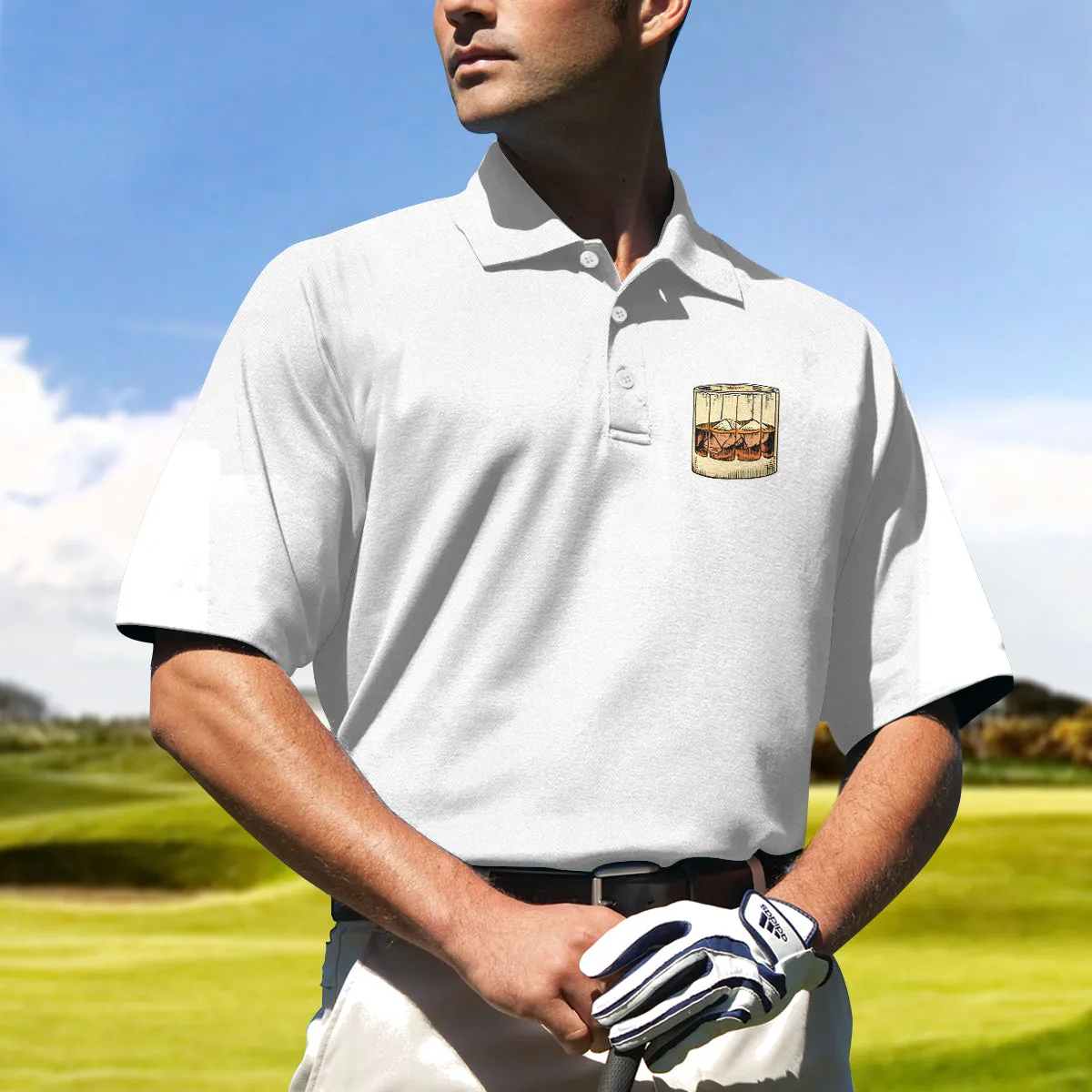 Ich Mã¶Chte Nur Whisky Trinken, Golf Spielen Und Ein Nickerchen Machen Polo Shirt, German Whiskey Golf Shirt For Men Coolspod