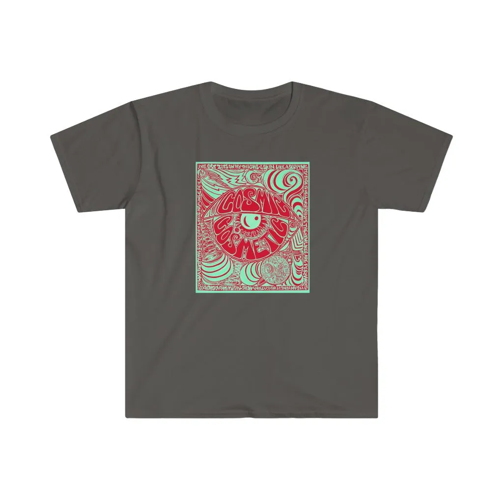 Limited Edition Cosmic Over Cosmetic Soft Cotton SS Tee - Red