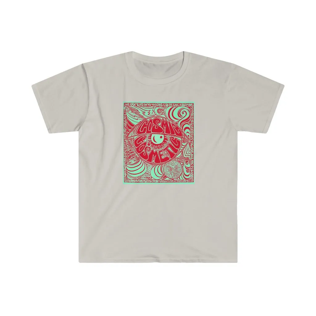 Limited Edition Cosmic Over Cosmetic Soft Cotton SS Tee - Red