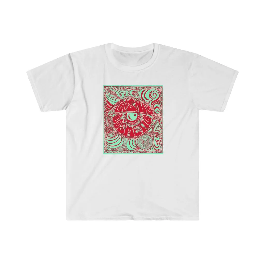 Limited Edition Cosmic Over Cosmetic Soft Cotton SS Tee - Red