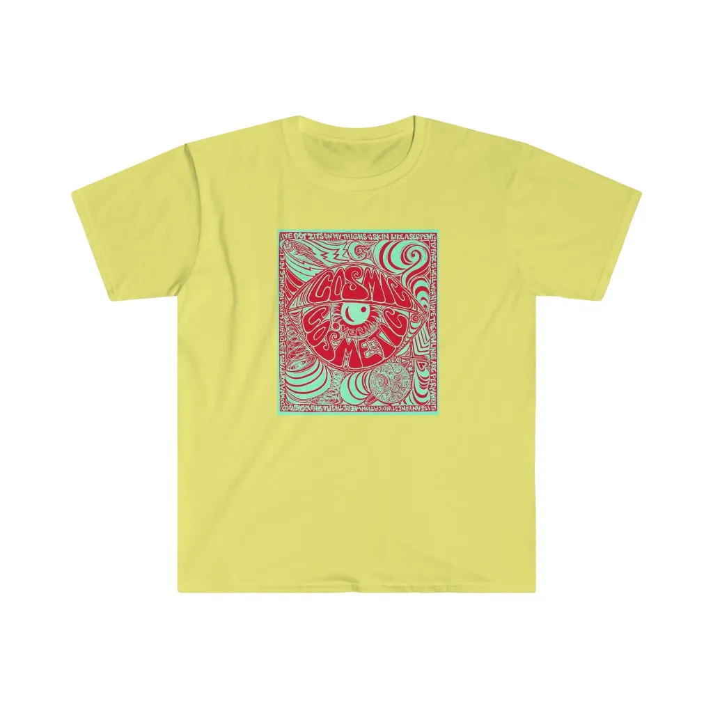 Limited Edition Cosmic Over Cosmetic Soft Cotton SS Tee - Red