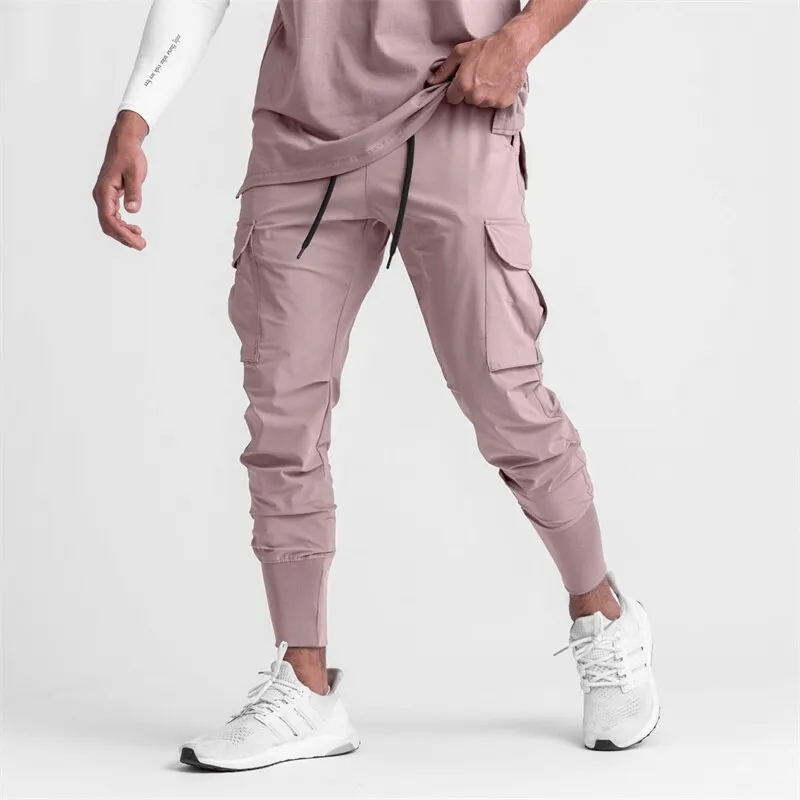 Loose Slim Elastic Joggers Pants For Men With Wide Cuffs - SF1141