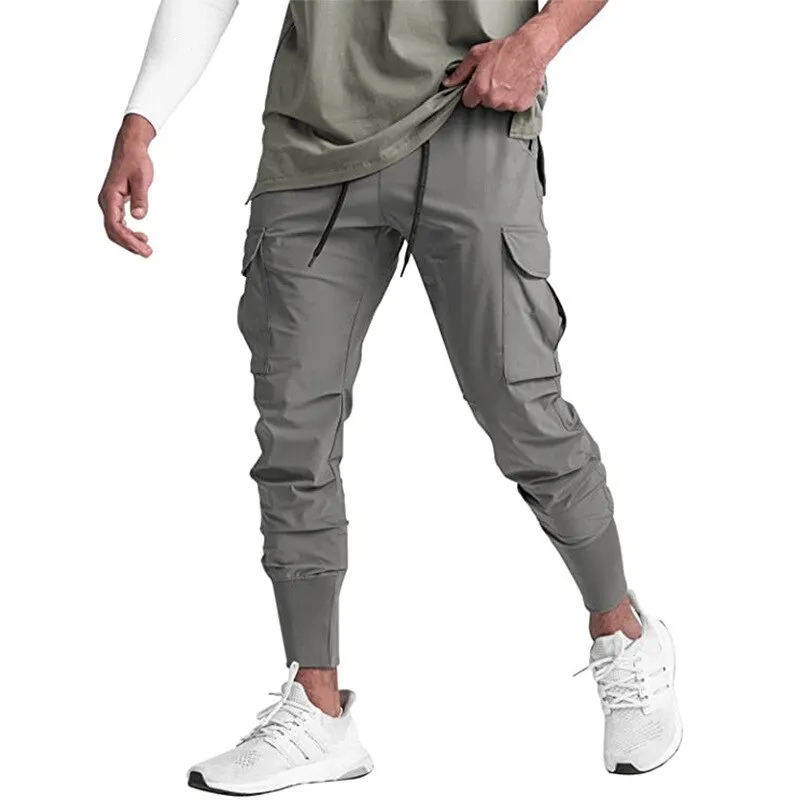 Loose Slim Elastic Joggers Pants For Men With Wide Cuffs - SF1141