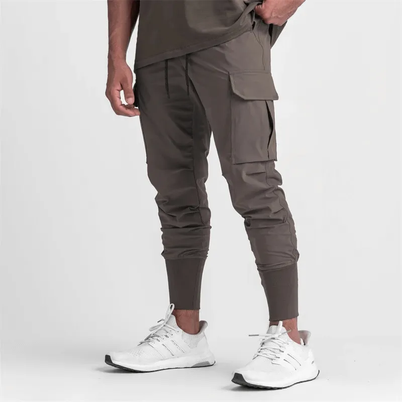 Loose Slim Elastic Joggers Pants For Men With Wide Cuffs - SF1141