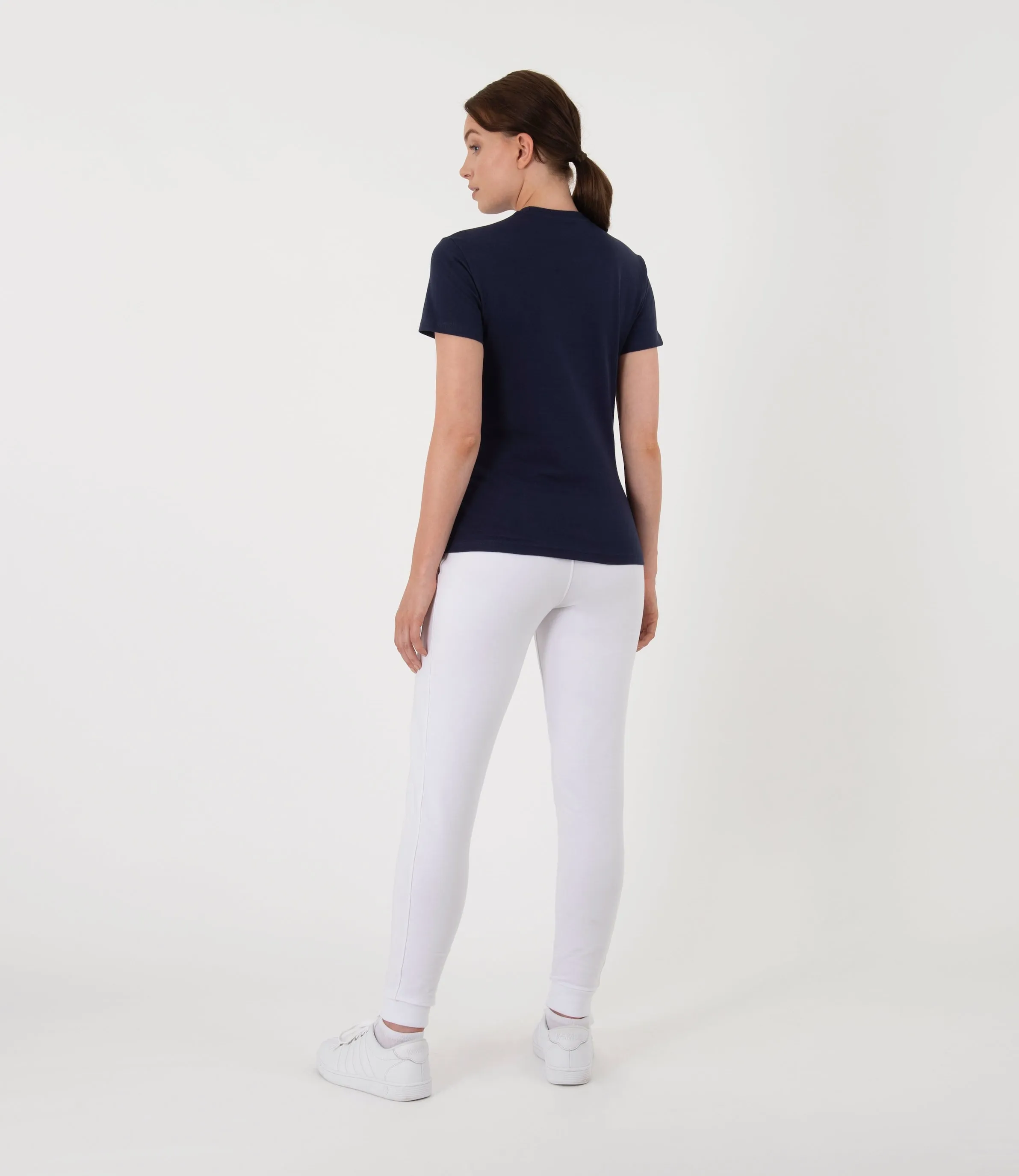 Margaret Pant - White/Navy