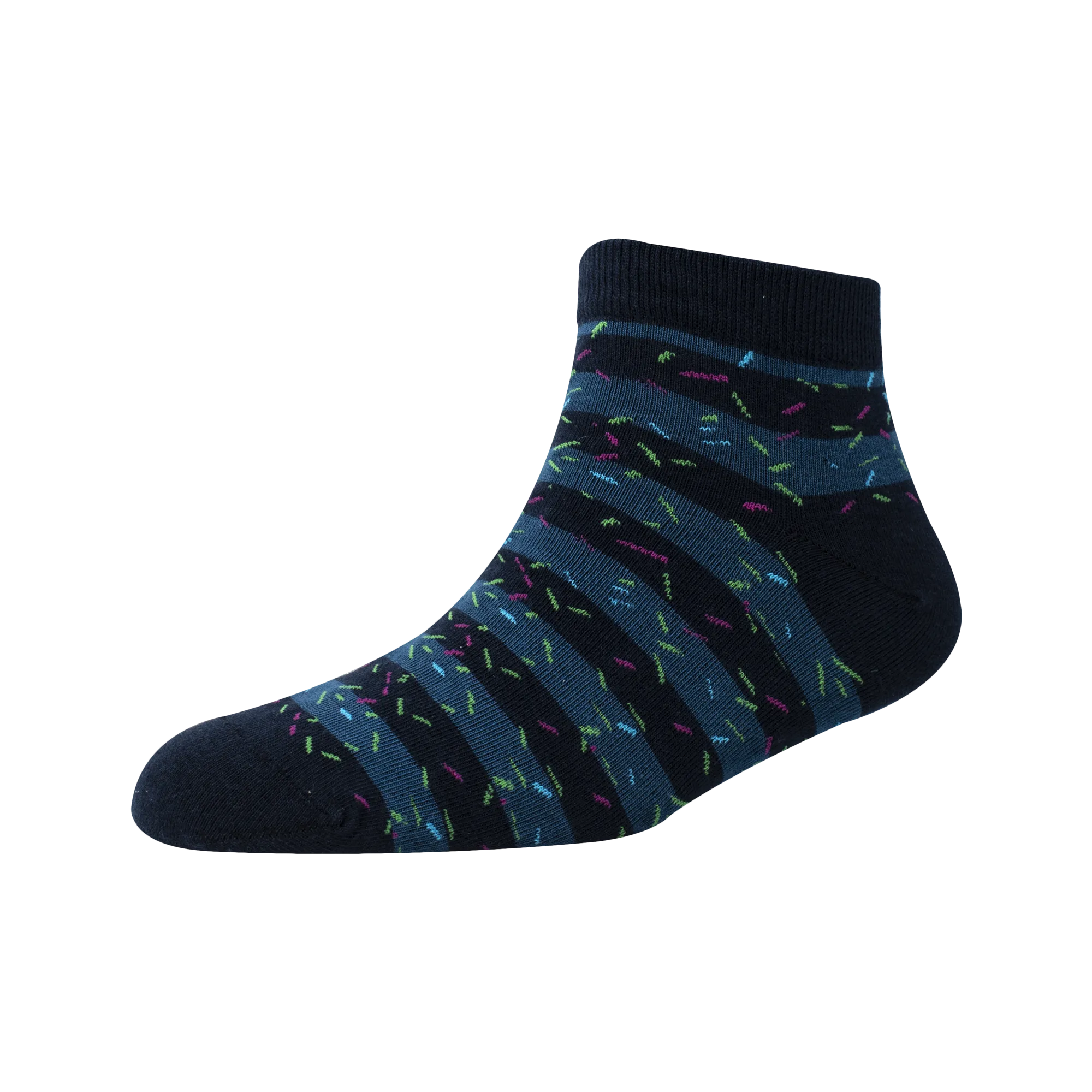 Men's YW-M1-234 Fashion Stripe Ankle Socks