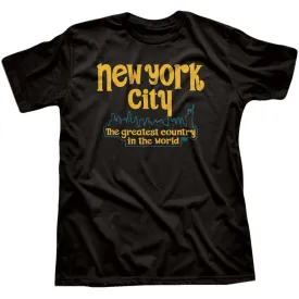 New York City The Greatest Country In The World T-shirt