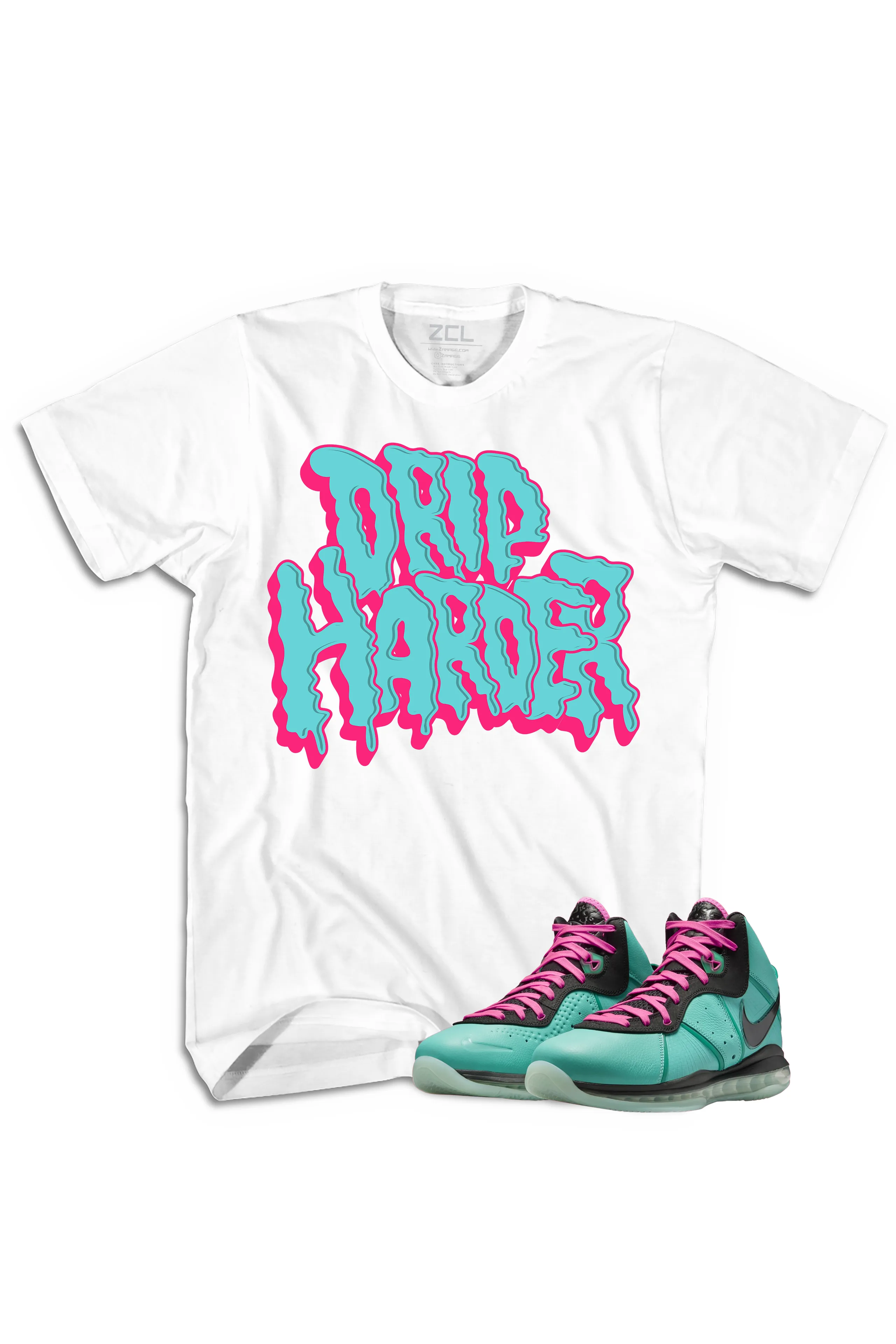 Nike Lebron 8 "Drip Harder" Tee South Beach 2021