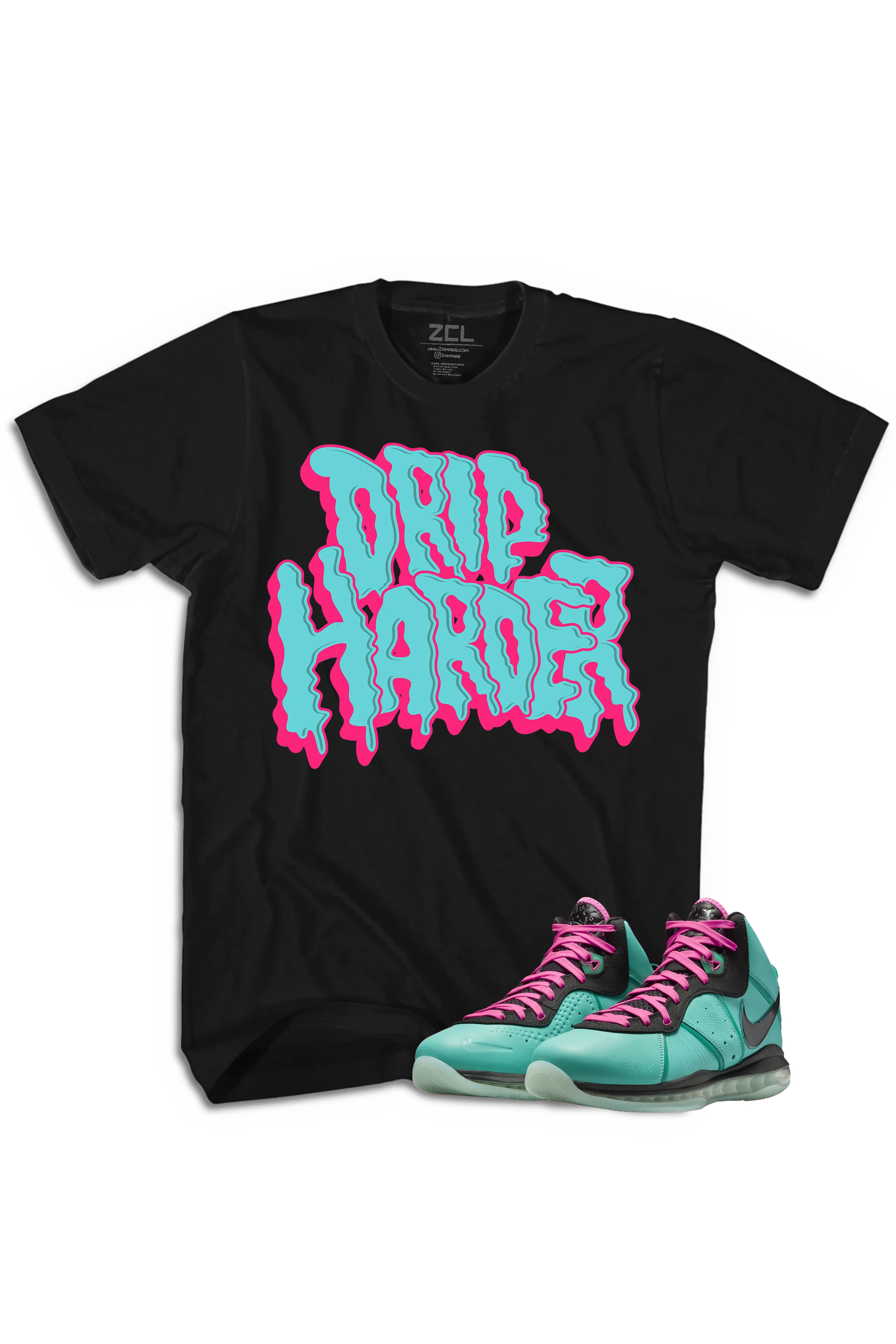 Nike Lebron 8 "Drip Harder" Tee South Beach 2021