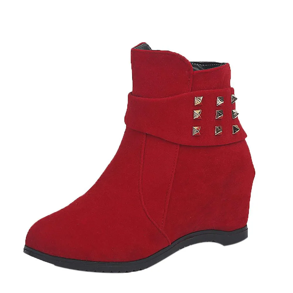 Platform Wedge Heel Boots Women Shoes Increased Platform Fashion Ccasual Boots