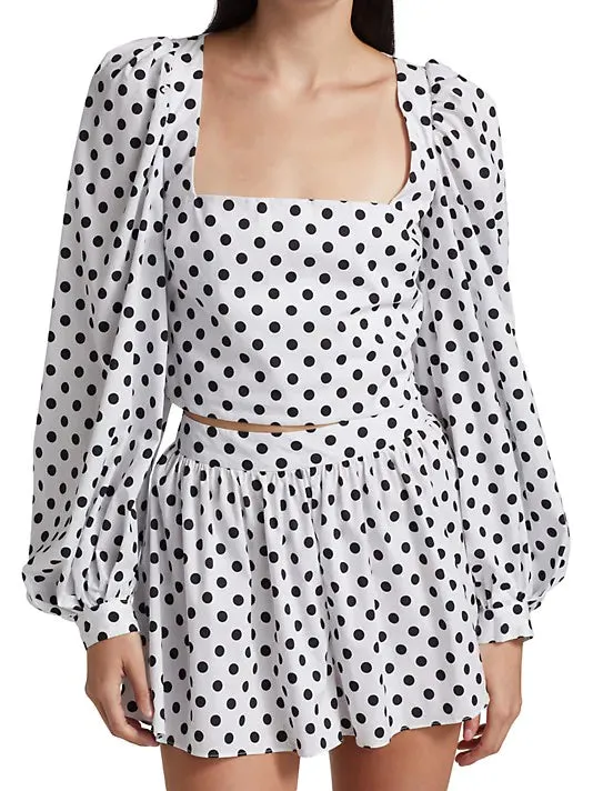 Polka Dot Elliot Top