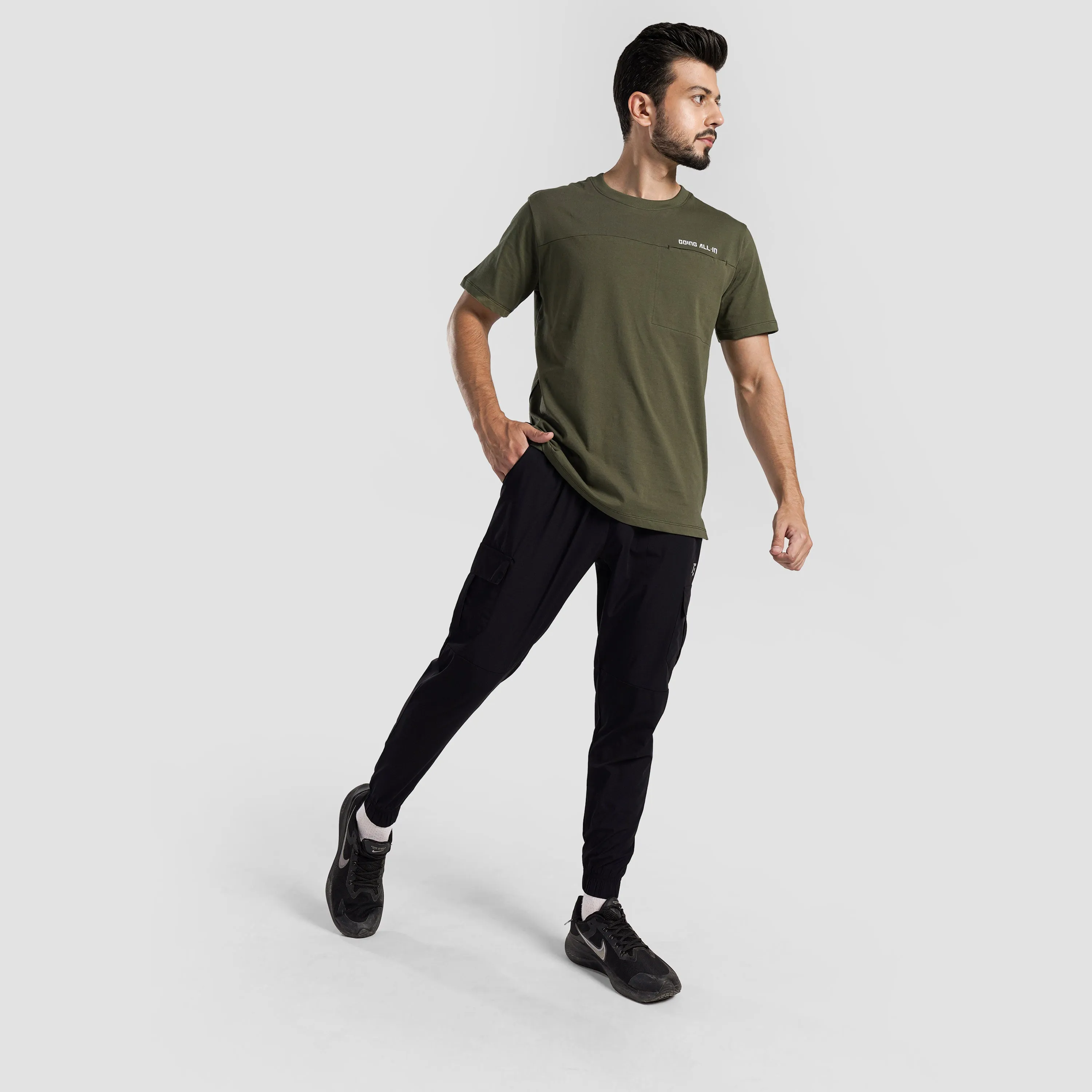 Power Move Tee (Olive)