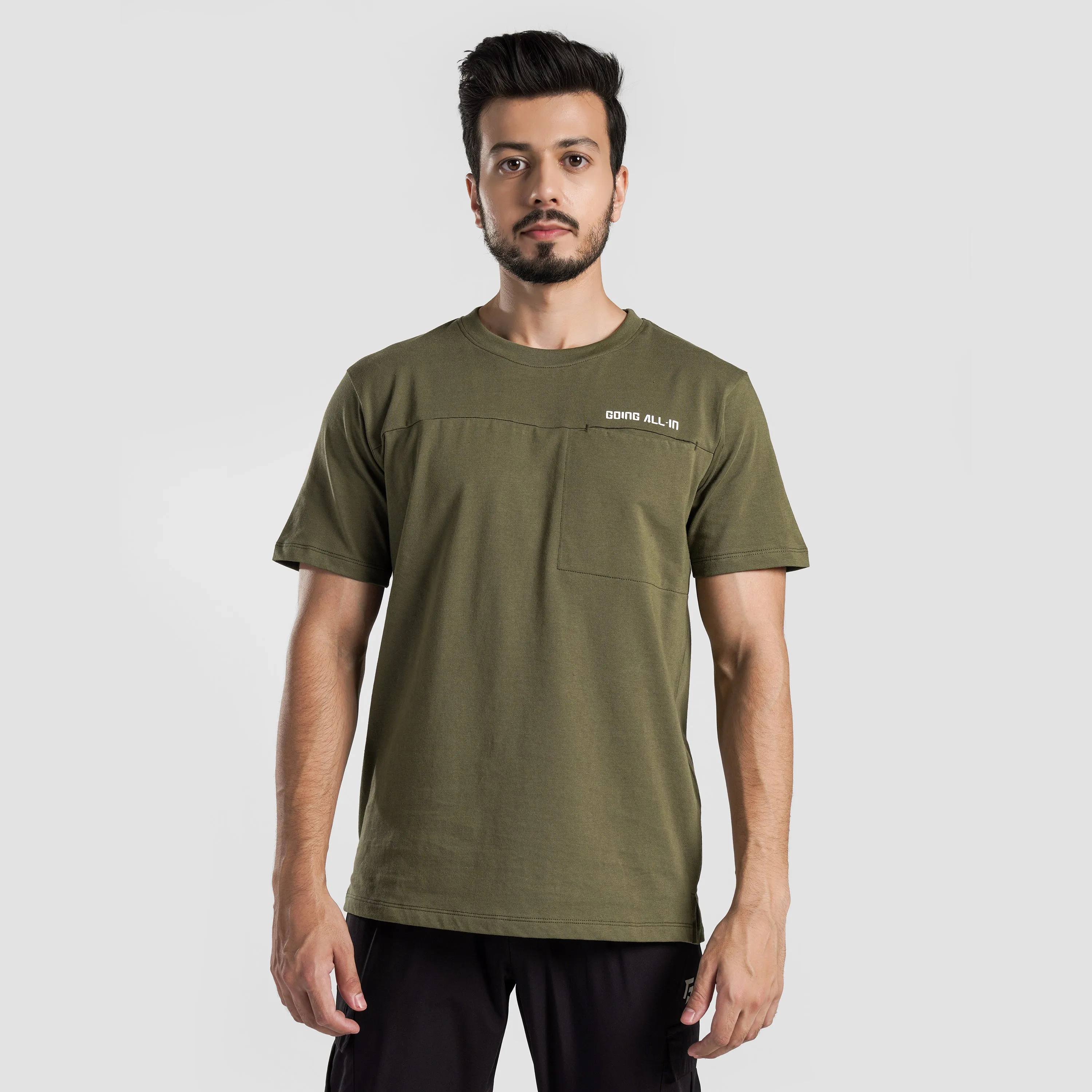 Power Move Tee (Olive)