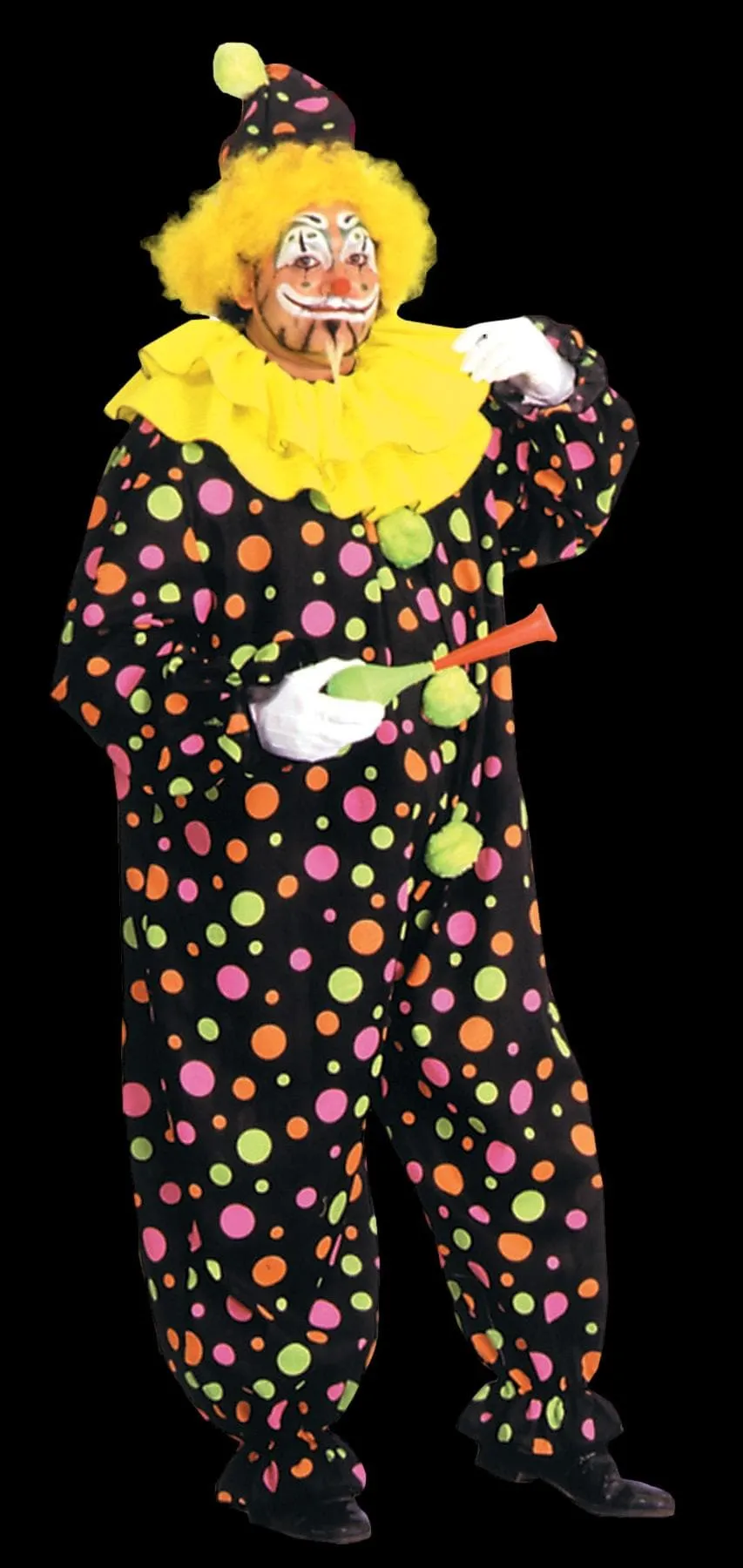 "Clown - Neon Dotted" Costume