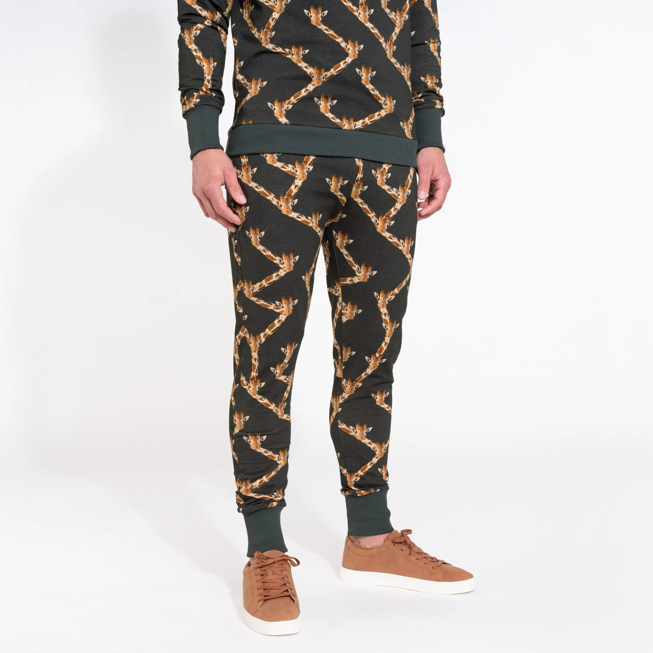 SNURK Giraffe Black Pants Men