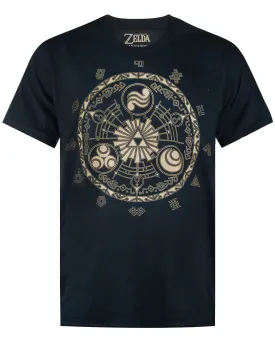 The Legend Of Zelda Runes Men's Black T-Shirt