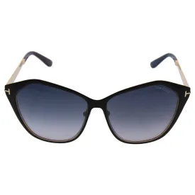 Tom Ford Sunglasses TF 391 Lena 05B Black Multicolor 58mm