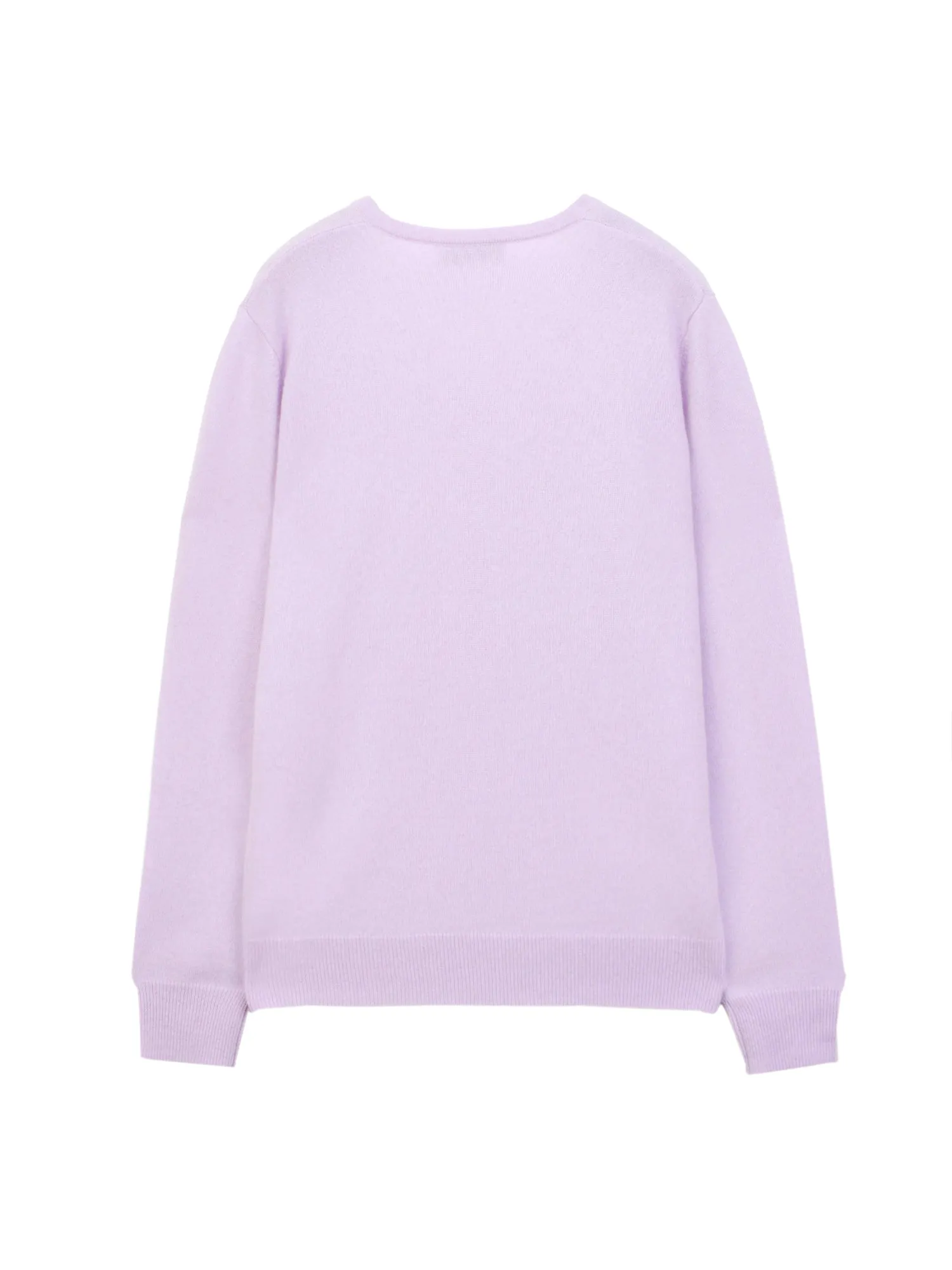 V Neck Sweater_Lavender