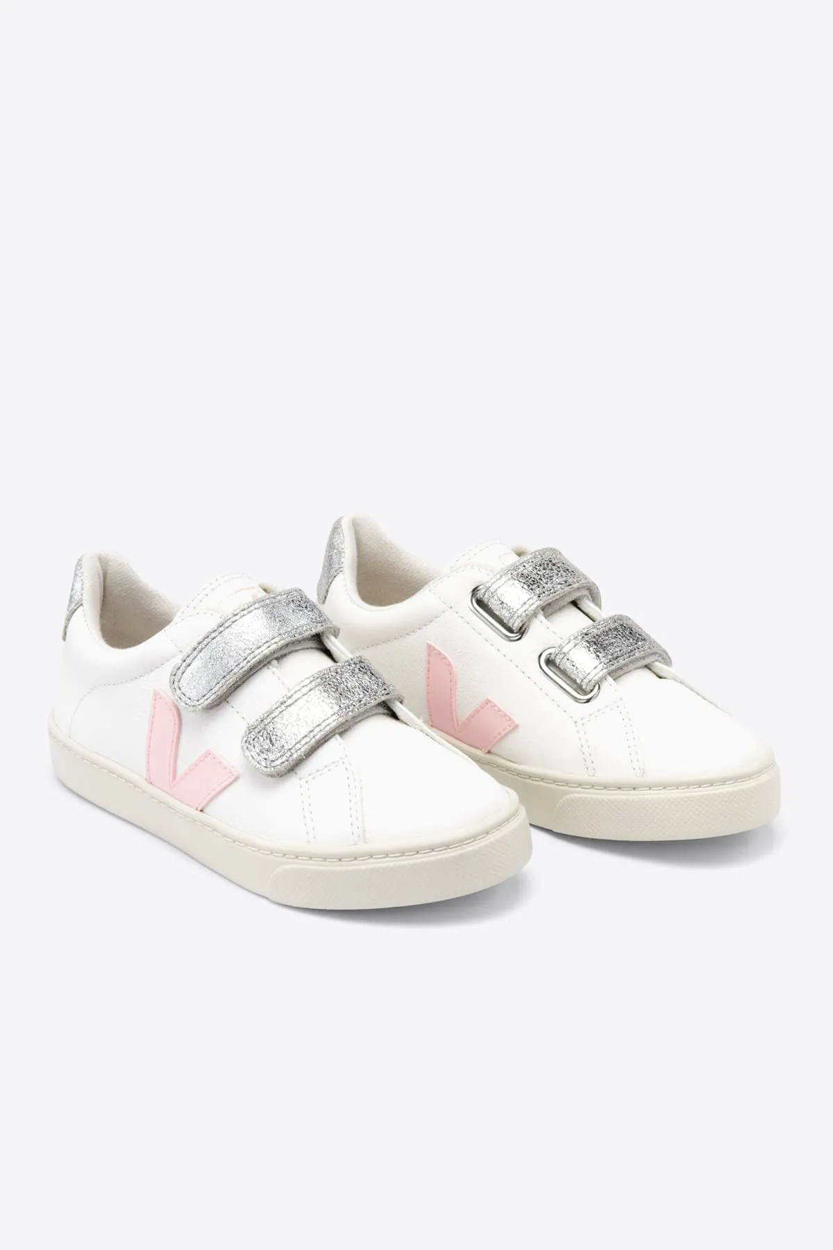 Veja Esplar Kids Shoes - White Petal Silver (Size 32EU/1 left)