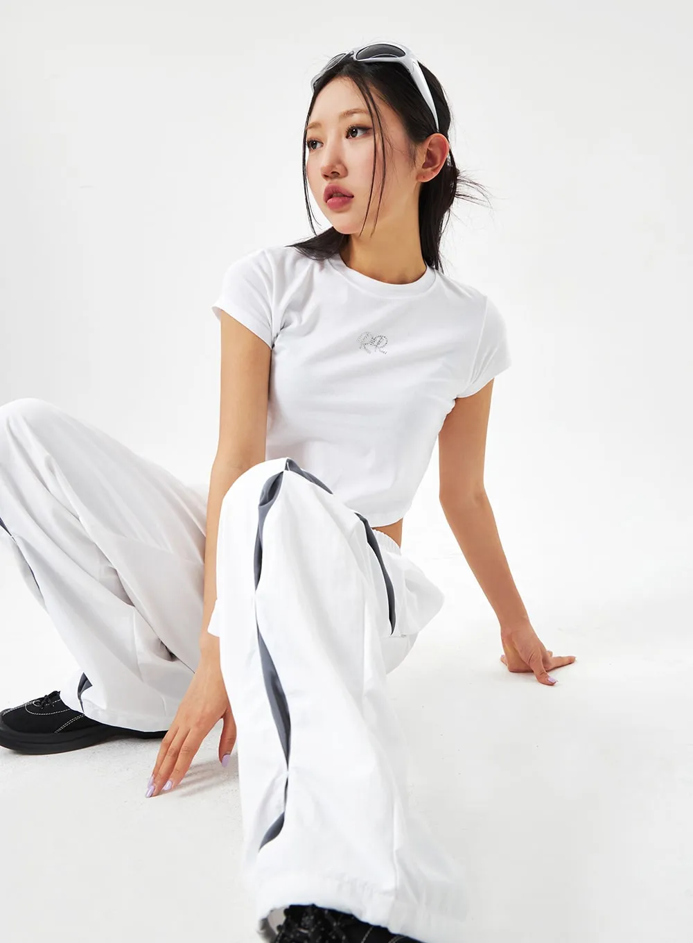 Wide Track Pants Unisex CA317