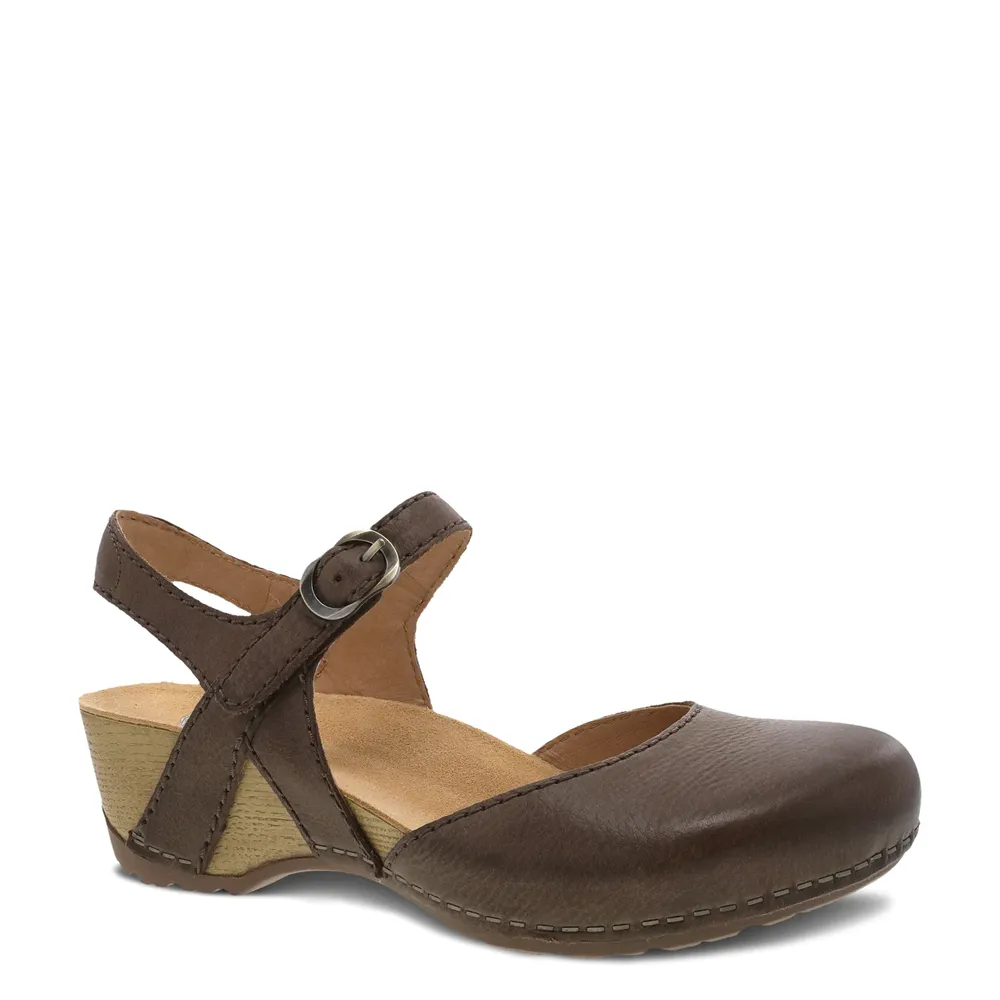 Women's Dansko Tiffani Color: Brown Milled Burnished