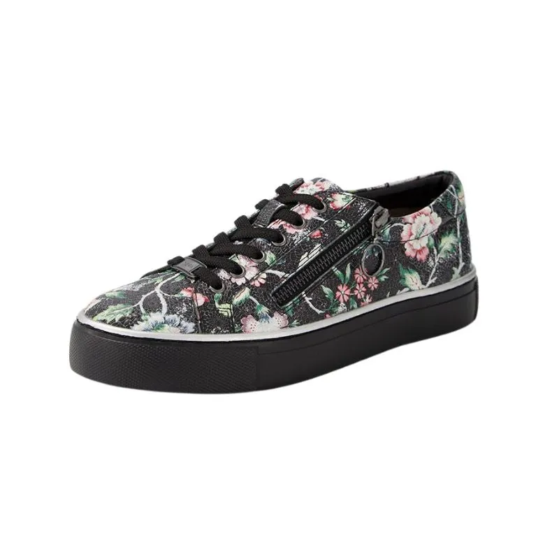 Ziera Pamela XF Black Floral Women's Walking Shoes